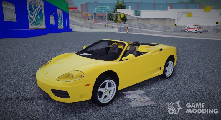 2000 Ferrari 360 Spider для GTA 3