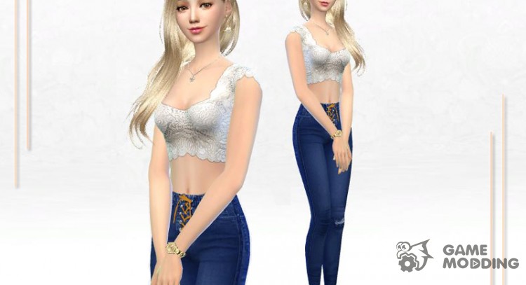SakuraPhans Pose для Sims 4