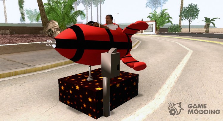 Rocket Ride Go Kart for GTA San Andreas