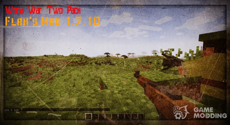 World War Two Pack para el Flan's Mod para Minecraft