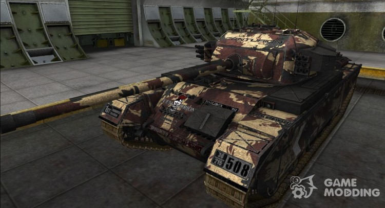 Skin for Centurion Mk 7/1 for World Of Tanks