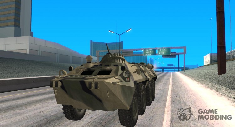 BTR 80 для GTA San Andreas