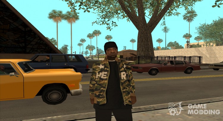 New Ballas3 Army style for GTA San Andreas
