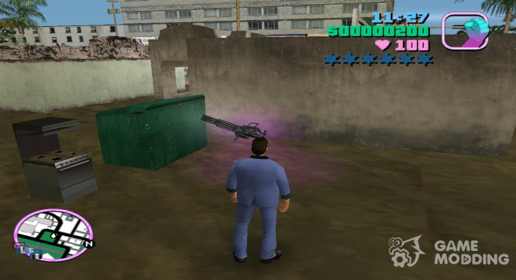 Minigun para GTA Vice City