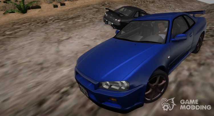 Nissan Skyline GT-R R34 MkX for GTA San Andreas