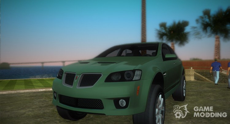 El Pontiac G8 GXP para GTA Vice City