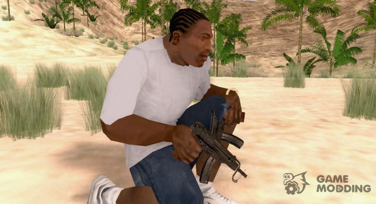 La pistola ametralladora Scorpion para GTA San Andreas