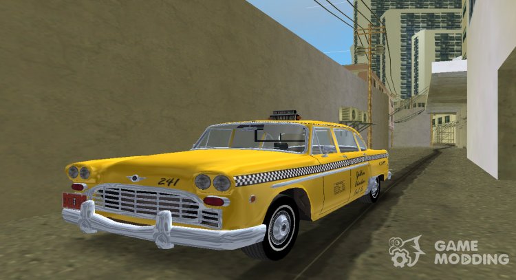 Checker Marathon 1977 Yellow Cab для GTA Vice City