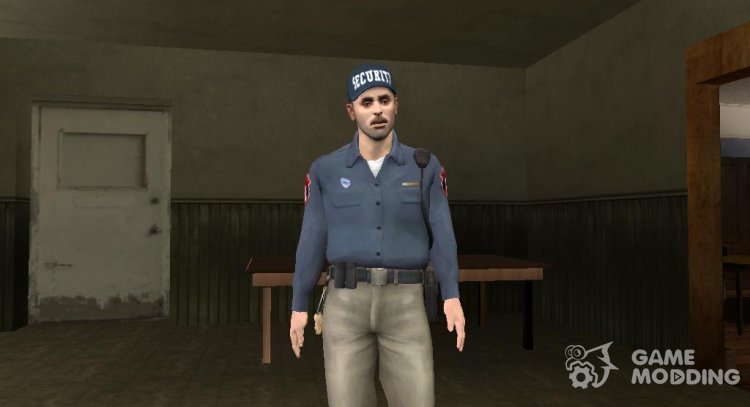 David Madsen security guard para GTA San Andreas