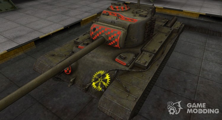 Contorno de la zona de ruptura del T32 para World Of Tanks