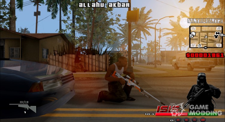 ISIS C-HUD By Duke Blitz para GTA San Andreas