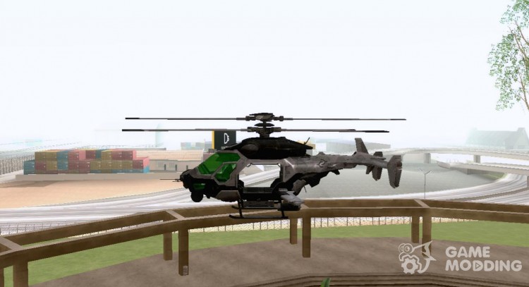 Сrysis 2 AH-50 C.E.L.L. Helicopter для GTA San Andreas