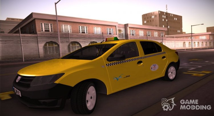 2016 Dacia Logan 2 - Taxi Valentin for GTA San Andreas