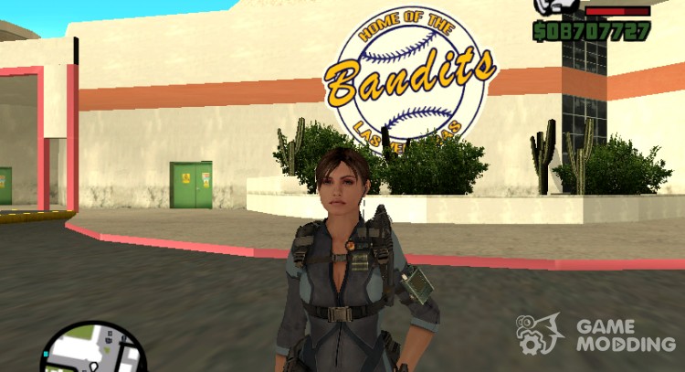 Jill from Resident evil Revelations for GTA San Andreas