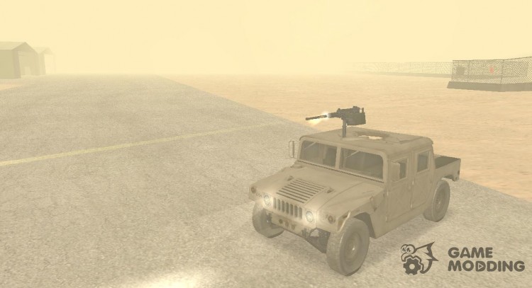 Hummer with a gun for GTA San Andreas
