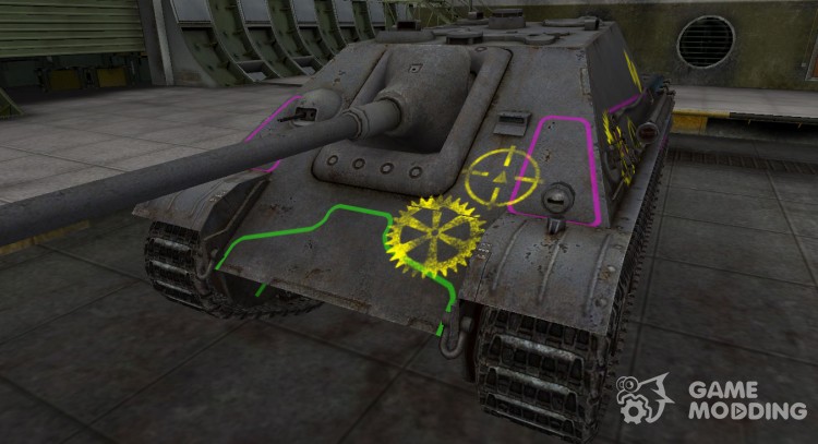 Contour zone breakthrough Jagdpanther for World Of Tanks