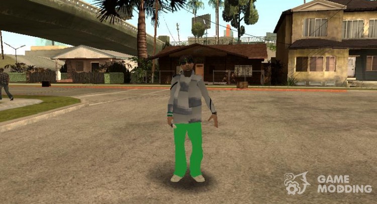 The Grove Street (fam2) para GTA San Andreas