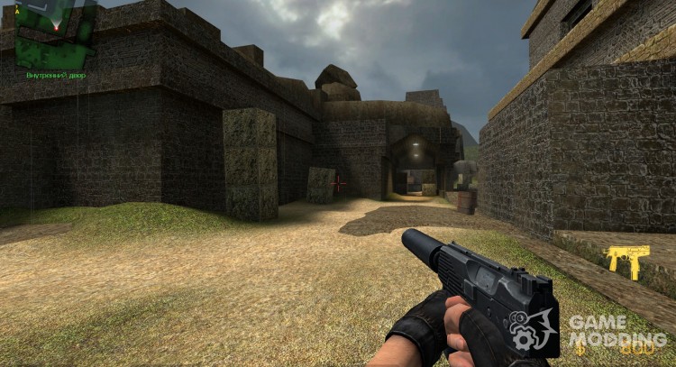 Dark Red TMP for Counter-Strike Source