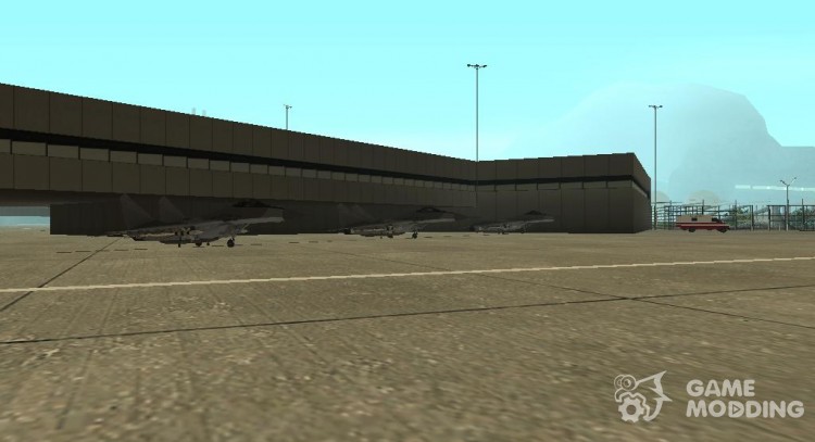 Real airport Сан Фиерро 0.1 beta для GTA San Andreas