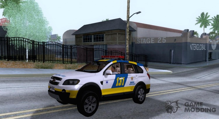 Chevrolet Captiva Police para GTA San Andreas