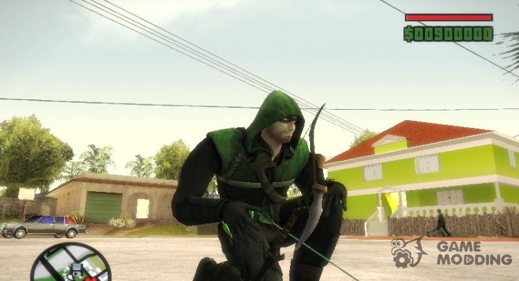 Green Arrow Bow From Injustice Gods Among Us V1 for GTA San Andreas