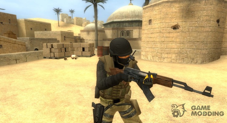MGS4 PMC urban v2 for Counter-Strike Source