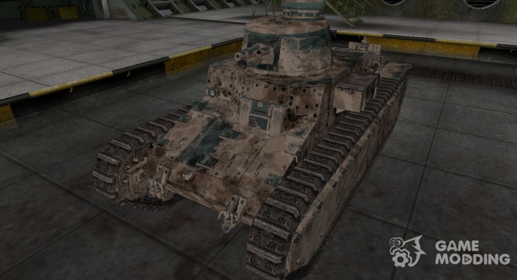 Francés skin para D1 para World Of Tanks