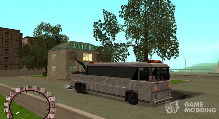 El autobús de la grúa para GTA San Andreas