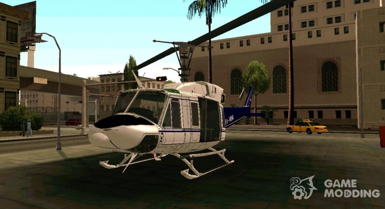 La policía croata Agusta-Bell AB-212 para GTA San Andreas