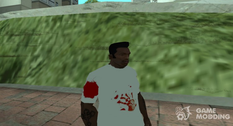 T-shirt in the style of Jason Voorhees for GTA San Andreas