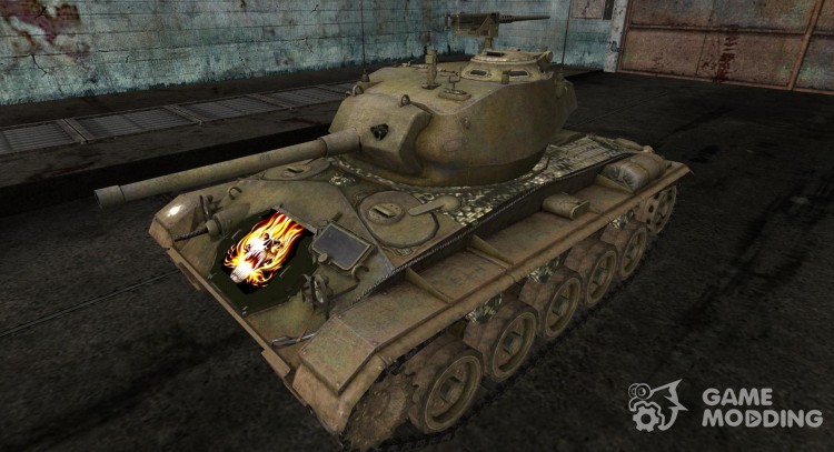 Skin for M24 Chaffee for World Of Tanks