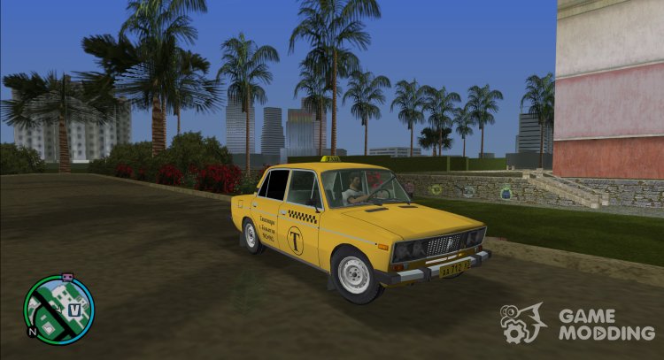 VAZ 2106 Taxi for GTA Vice City