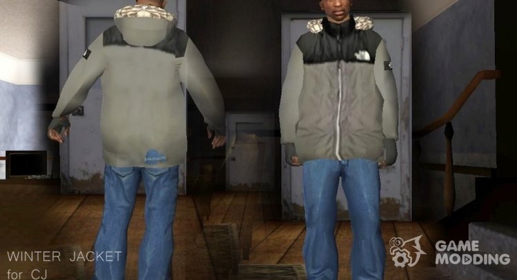 Зимняя куртка для Сиджея для GTA San Andreas