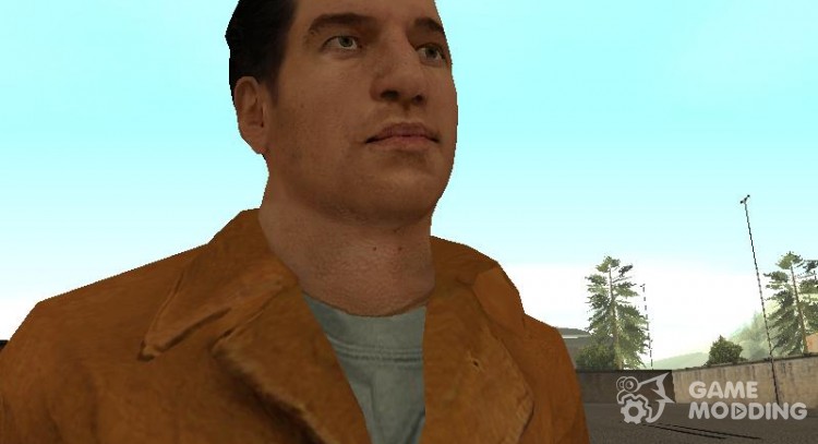 Joe en la ropa de un trabajador de la compañía telefónica de Mafia II para GTA San Andreas
