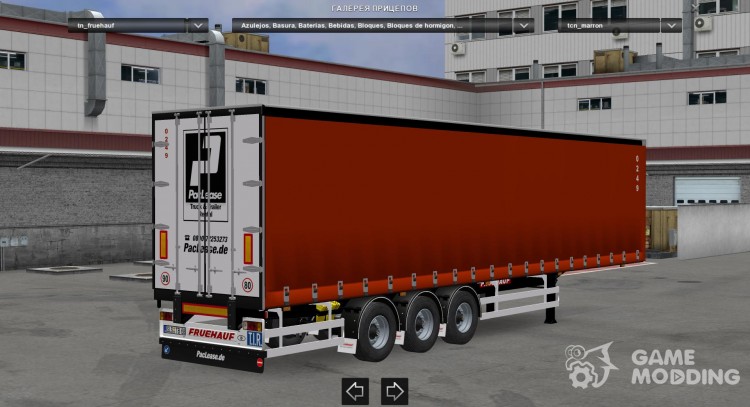 European Trailers Pack v 1.0 for Euro Truck Simulator 2