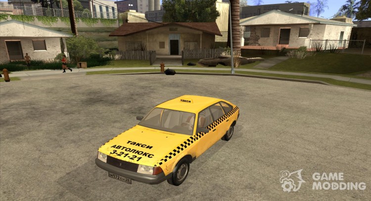 AZLK Moskvich 2141 Taxi v2 for GTA San Andreas