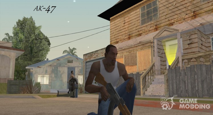 Пак оружия из GTA IV для GTA San Andreas