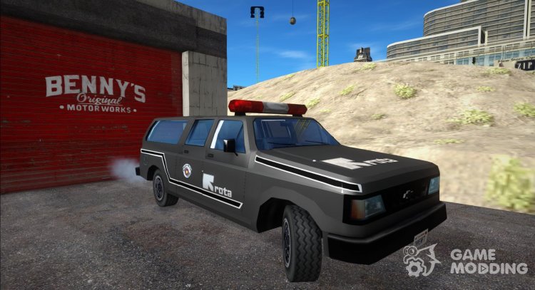 Chevrolet D20 Veraneio Polícia ROTA 2x1 (SA-Style) for GTA San Andreas