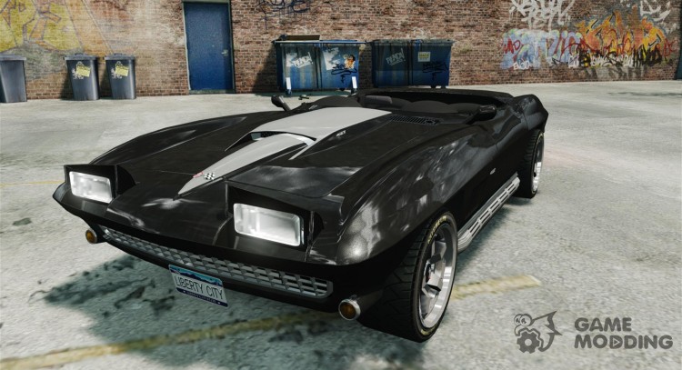 Corvette Stingray для GTA 4