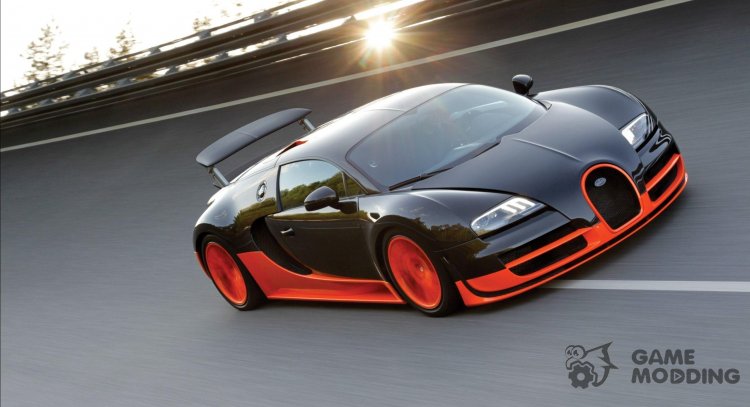 Bugatti Veyron Sound v1.0 for GTA San Andreas