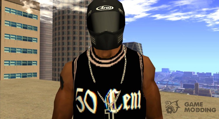 Black Helmet for GTA San Andreas