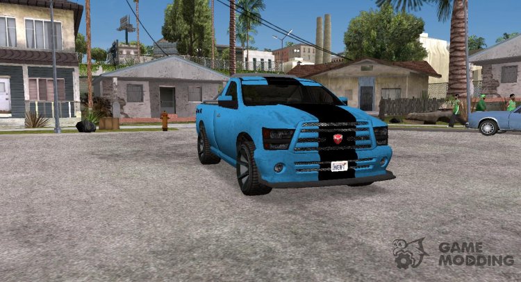 GTA V Bravado Bison SC - Hellfire для GTA San Andreas