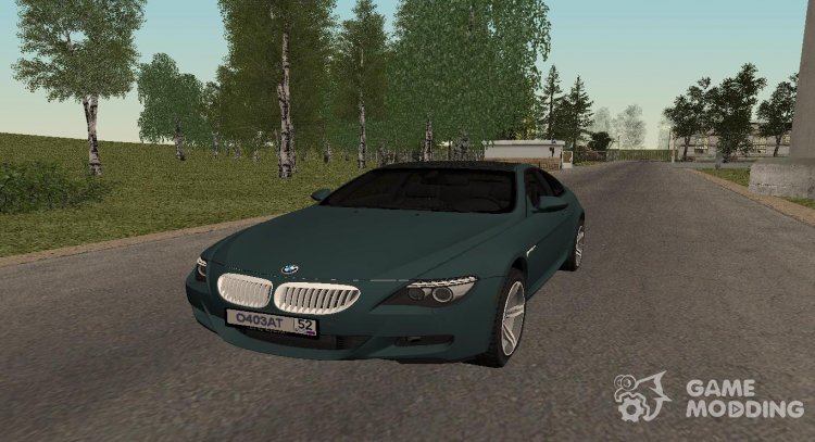 BMW M6 Coupe para GTA San Andreas