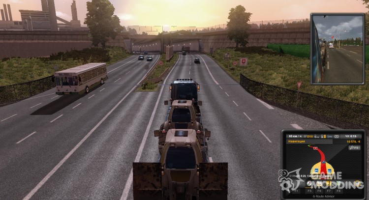 Russian traffic for Euro Truck Simulator 2