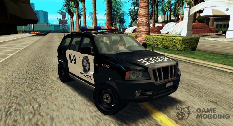 NFS Suv Rhino Light - Police car 2004 v.2 для GTA San Andreas