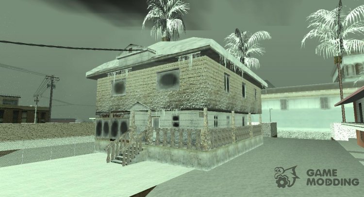 Winter BigHouse для GTA San Andreas