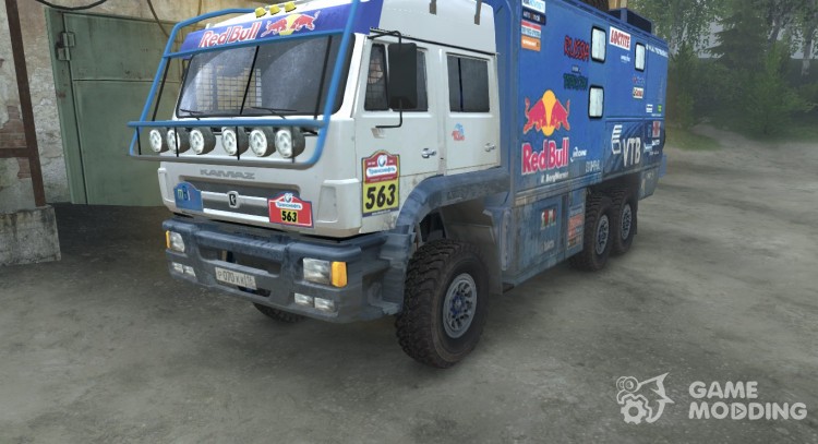 KAMAZ-635050 for Spintires 2014