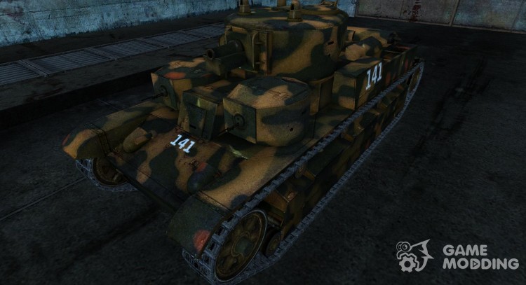 Skin for t-28 for World Of Tanks