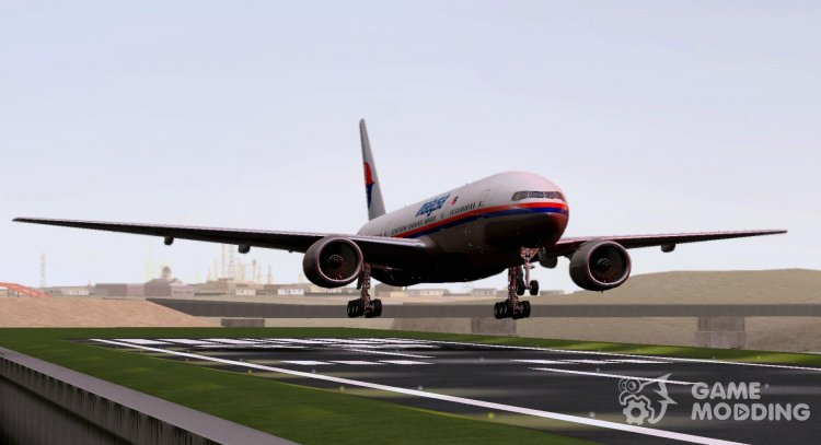 El Boeing 777-200ER de Malaysia Airlines para GTA San Andreas