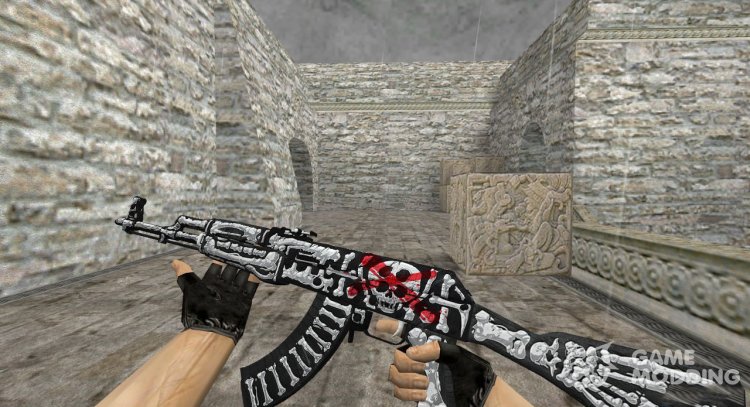 AK-47 Bone Hunter для Counter Strike 1.6